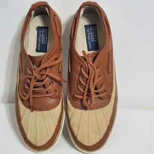 POLO Ralph Lauren Parkstone Loafers Boat Shoes Size 13